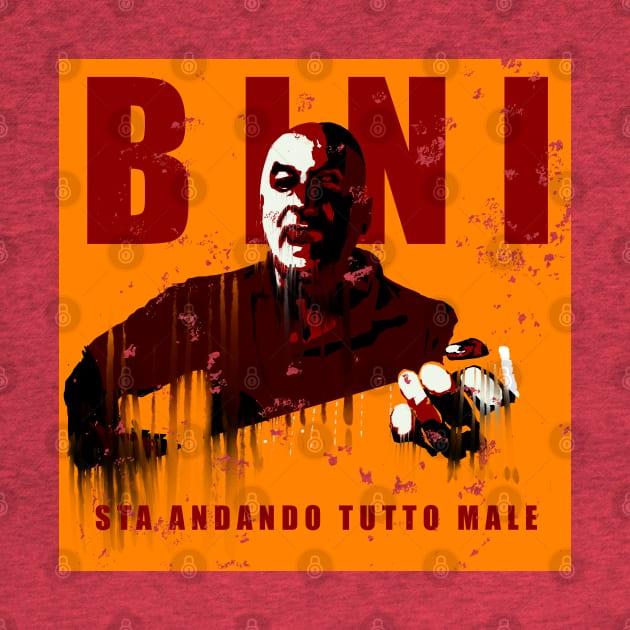 Bini - Sta andando tutto male (orange) by Glap